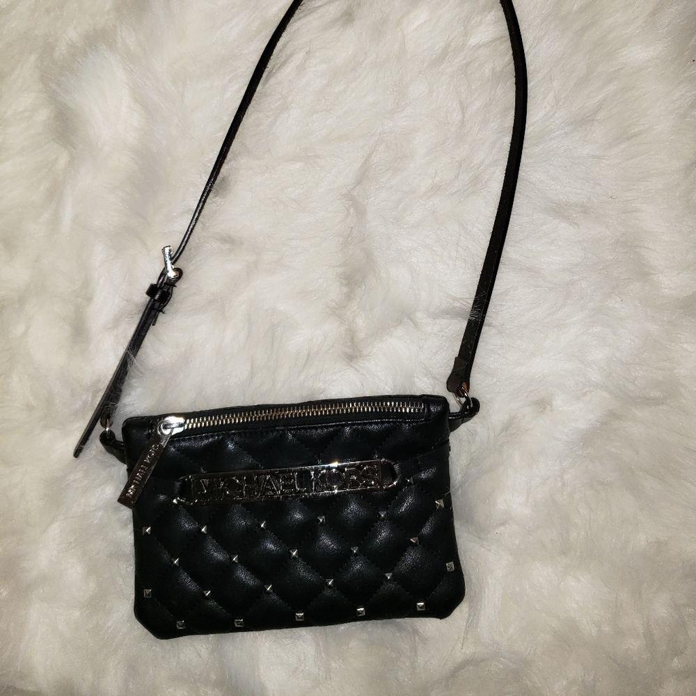 Black Michael Kors Fanny Pack